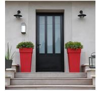 EDA plastiche 13635 R.RU SX3 Top Piazza Toscana Pot 39 x 39 x 65 cm