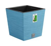Vaso da fiori fioriera FURU Square cassetta da balcone fioriera blu 10 L