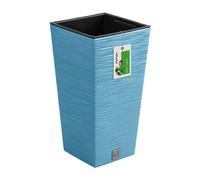 Vaso da fiori fioriera FURU Square cassetta da balcone fioriera blu 19 L