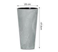 Vaso da fiori giardino casa sopravaso vaso per piante vaso per erbe effetto c...