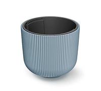 Vaso da fiori grigio, con serbatoio, collezione MILLY, 39,1 x 39,1 x 32,1 cm, capacità 31 L.