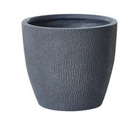 Vaso da fiori in argilla grigio 36 x 36 x 32 cm Kannia