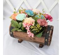 Vaso da fiori in legno Contenitori per piante grasse Cortile per la casa