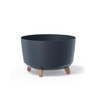 Vaso da fiori in legno Gracia ECO DGRL350W antracite eco