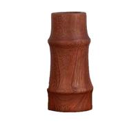 Vaso da fiori in legno, realizzato a mano, vaso in rustico, pezzo d'accento rustico | Centrotavola estetica in legno vintage in stile giapponese concetto di decorazione per lo styling con
