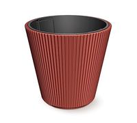 Vaso da fiori in terracotta, con serbatoio, collezione MILLY, 34,9 x 34,9 x 35,5 cm, capacità 23 L.