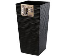 Vaso da fiori KADAX, con inserto, in plastica, fioriera