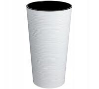 Vaso da fiori KADAX + coperchio per cartuccia bianco 19 cm