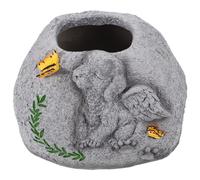 Vaso da fiori marcatore tomba per cani per vaso da fiori commemorativo in