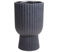 Vaso da fiori MgO grigio gessato Rotondo 34 x 34 x 56 cm Taxodium
