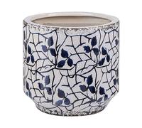 Vaso da fiori MYOS 15 cm Bianco Gres porcellanato