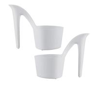 Vaso da fiori per interni | Vaso da fiori a forma di tacco alto | Piantare floreale creativo signora scarpa cactus vaso decorativo per cortile, ufficio, vasi da carino, giardiniere