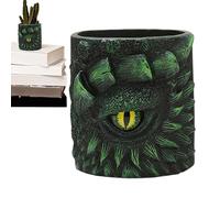 Vaso da fiori per piante d'appartamento, vaso creativo alla moda, in resina, decorativo da giardino per abbellire la casa, per piante verdi, per interni, sulla scrivania,