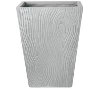Vaso da fiori per uso esterno e interno rotondo decorativa in fibra di argilla 4