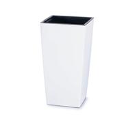 VASO DA FIORI QUADRATO URBI - BIANCO - PP-DURS325B