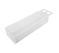 Vaso da fiori rettangolare in acrilico, centrotavola per casa, matrimonio, tavolo da pranzo, espositore floreale trasparente per soggiorno, feste, anniversari, inaugurazione della casa, per mantenere