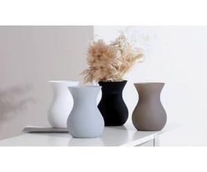 Vaso da fiori Ritzenhoff & Breker "ANNALENA" nero opaco in vetro smerigliato forma conica altezza 180 mm - 1 pezzo (816693)