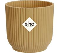 Vaso da fiori rotondo Elho Vibes Fold Mini 11 cm giallo burro Giallo burro
