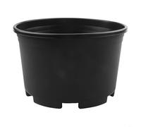 Vaso da fiori rotondo funzionale con drenaggio, eccellente per diversi tipi di piante e stili (30 cm)