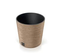 Vaso Furu Eco Wood in plastica 30x29 cm Legno chiaro Legno chiaro
