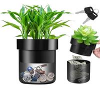 Vaso da fiori segreto con scomparto nascosto, contenitore di diversione in vero vaso di fiori. Un modo ingegnoso e discreto per nascondere le tue cose.
