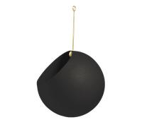 Vaso da fiori sospeso AYTM GLOBE 28 cm Nero