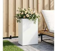 Vaso da giardino Bianco 40 x 30 x 75 cm