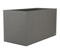 Vaso da Giardino Rettangolare Esterno Riviera Granit 60x30 cm Grigio 33 L