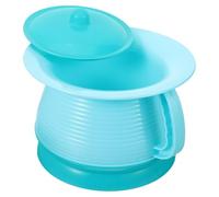 Vaso da Notte con Manico e Coperchio in Plastica per Bambini | Compatto e Leggero, Bordi Arrotondati, Facile Usare e Maneggiare, per Bambini e Donne in Gravidanza