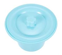 Vaso da Notte Coperto in Plastica Blu per Bambini e Anziani | Riutilizzabile, Antiscivolo e Resistente Agli Urti, Isola gli Odori, per Uso Domestico