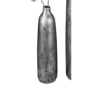 Vaso da Pavimento Antico Argento H.50cm Opaco Argento Ceramica FORMANO