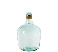 Vaso da pavimento in vetro Yea trasparente e naturale, 30 x 30 x 43 cm