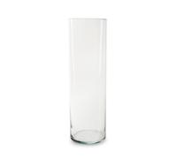 Vaso da Pavimento Vaso Cilindro Arsenal H.50cm D.15cm Rotondo Trasparente Jodeco
