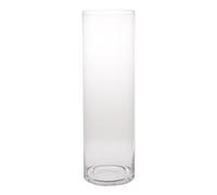 Vaso da Pavimento, Vetro Decorativo Maida Cilindro H.60cm D.19cm Lucida DUIF