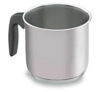 Vaso da studio da 18 cm, in acciaio inox, design resistente, ideale per la cottura. Progettato per: preparazione degli alimenti e uso quotidiano.