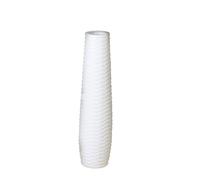 Vaso Da Terra 60 Cm - Modello CATANIA - Ceramica Bianca Con Motivo A Rete