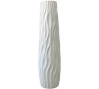 Vaso Da Terra Alto Realizzato in Pp, 58 Cm Grande Vasi Moderni Da Interno Design, Vaso Da Interno per Fiori Secchi Alti, Rami O Composizioni Artificiali