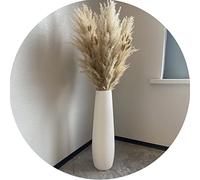 Vaso da Terra Grande Bianco, Vaso in Ceramica, Decorativo Portafiori Alto per La Casa Moderna Rustica, Dea Decorazione della Libreria, Decorazione della Tavola da Pranzo (Color : Bianca, S : 58cm)