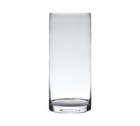 Vaso Decorativo Cilindro H. 35Cm D. 15Cm Trasparente Rotondo Vetro Hakbijl