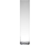 Vaso Decorativo Cilindro H. 50Cm D. 9Cm Trasparente Rotondo Vetro Hakbijl