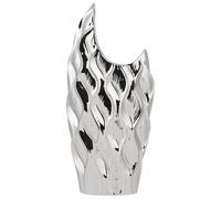 Vaso decorativo HALUZA 35 cm Argento Gres porcellanato