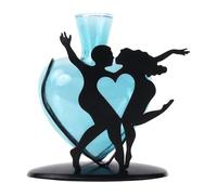 Vaso decorativo - Portafiori a forma di cuore, vasi di con supporto per coppia | Elegante vaso di fiori per casa, soggiorno, cucina, sala da pranzo, camera da, ufficio, giardini,
