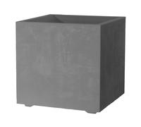 VASO DEROMA CUBO MILLENNIUM 25x25 GRIGIO CHIARO