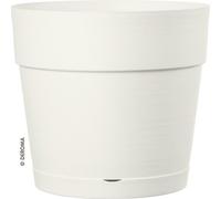 VASO DEROMA SAVE TONDO WHITE IN PLASTICA RICICLATA - BIANCO