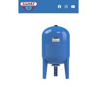 VASO D'ESPANSIONE ZILMET 60 LITRI ULTRA PRO CON MEMBRANA VERTICALE