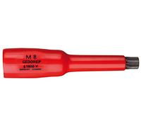 Vaso destornillador VDE 3/8" XZN M8