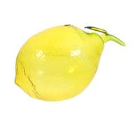 Vaso di a forma di limone giallo mini vaso di fiori decorativo vaso