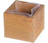 Vaso Di Coltivazione E Erbe Cubo - Cubo Di Legno Con 1 L Di Terriccio