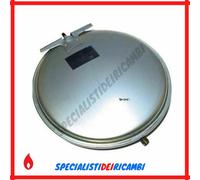 Vaso di espansione 8 litri rotondo 1/2 con staffa compatibile Beretta Riello