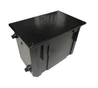 Vaso Di Espansione Aperto Da 30 Litri Per Termocamino Con Coperchio Raccordi 3/4